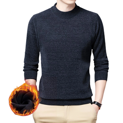 📢📢60 %  RABATT !! ⏰Thermofutter-Pullover mit Stehkragen für Herren