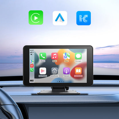 🚗 Système Info-Divertissement Voiture | Écran 7' HD – 50% DE RÉDUCTION ! Profitez de CarPlay & Android Auto sans fil, commande vocale et Bluetooth 5.0 ✨