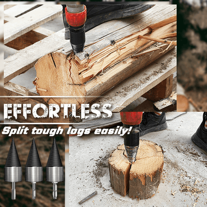 🛠️⚡La solution professionnelle pour la préparation du bois de chauffage. Ce jeu de forets résistants permet de traiter rapidement les bûches.
