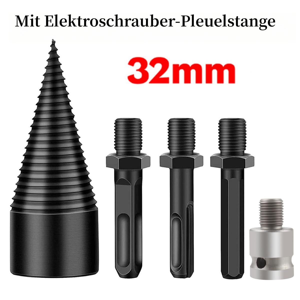 🛠️⚡La solution professionnelle pour la préparation du bois de chauffage. Ce jeu de forets résistants permet de traiter rapidement les bûches.