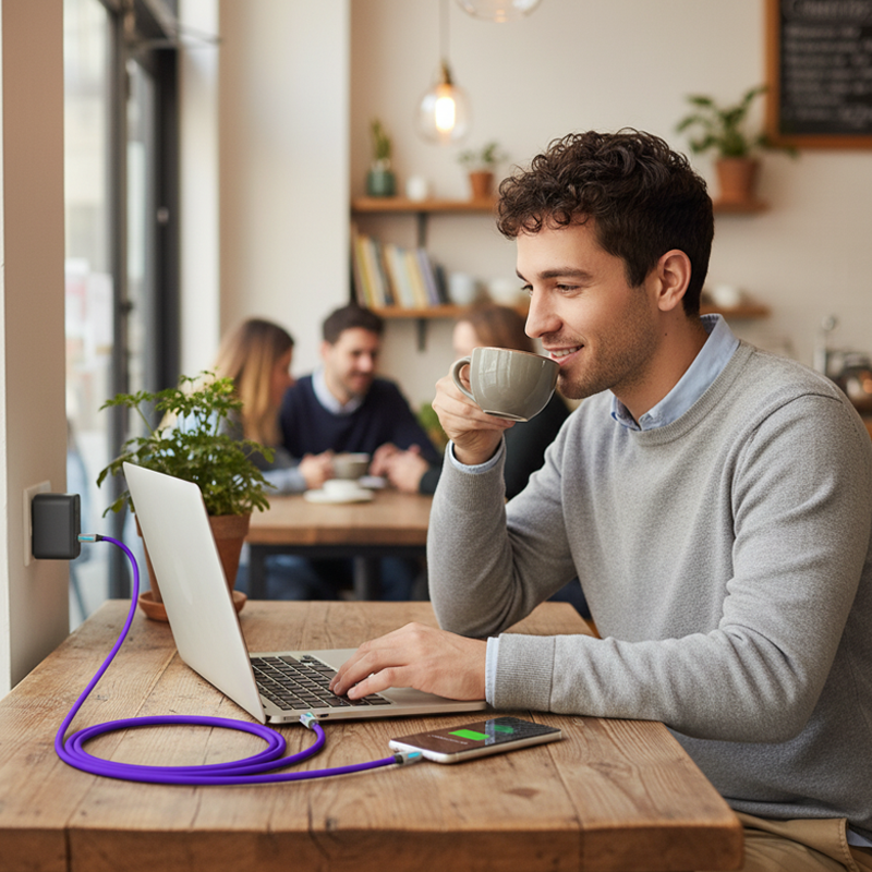 🔥 [Achetez 1, obtenez 1 gratuit] 🔥 Câble USB-C 4-en-1, charge rapide PD, synchronisation des données, EXAVON USB-A, Type-C, Lightning, aluminium, compatible