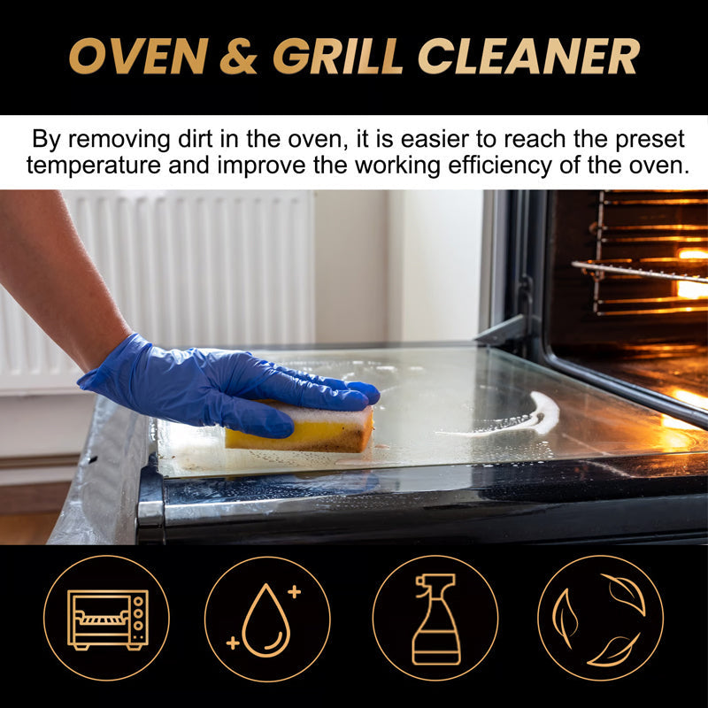 📢📢Achetez-en 3， obtenez-en 2 gratuits⏰Nettoyant pour four et grill en spray