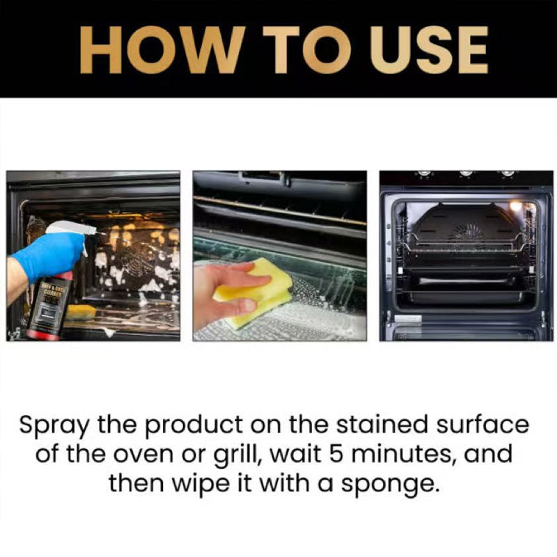 📢📢50 %  DE RÉDUCTION !! ⏰Nettoyant pour four et grill en spray