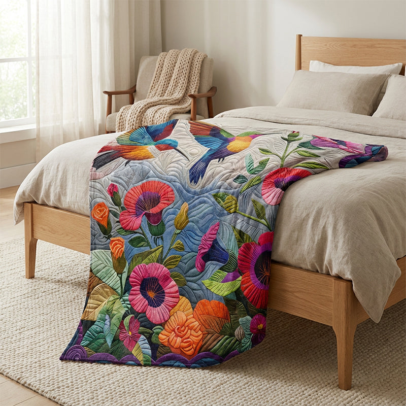 Couverture florale douillette et douce en flanelle