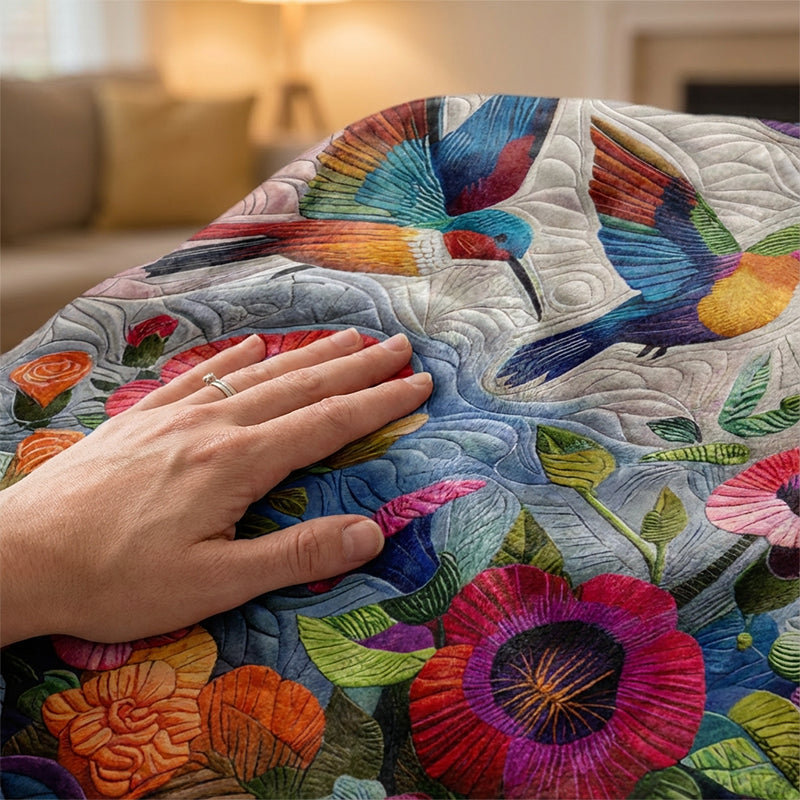 Couverture florale douillette et douce en flanelle