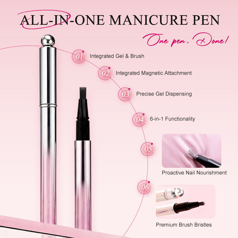 📢📢50 % de réduction !! ⏰ Stylo Gel « Œil de Chat » Tout-en-Un - Effet Professionnel à la Maison 💅