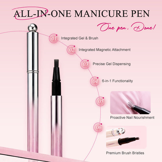 📢📢50 % de réduction !! ⏰ Stylo Gel « Œil de Chat » Tout-en-Un - Effet Professionnel à la Maison 💅