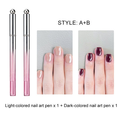 📢📢50 % de réduction !! ⏰ Stylo Gel « Œil de Chat » Tout-en-Un - Effet Professionnel à la Maison 💅