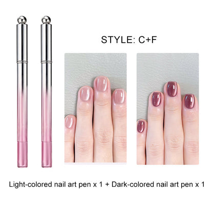 📢📢50 % de réduction !! ⏰ Stylo Gel « Œil de Chat » Tout-en-Un - Effet Professionnel à la Maison 💅