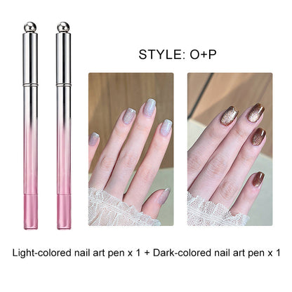 📢📢50 % de réduction !! ⏰ Stylo Gel « Œil de Chat » Tout-en-Un - Effet Professionnel à la Maison 💅