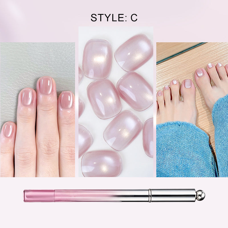 📢📢50 % de réduction !! ⏰ Stylo Gel « Œil de Chat » Tout-en-Un - Effet Professionnel à la Maison 💅
