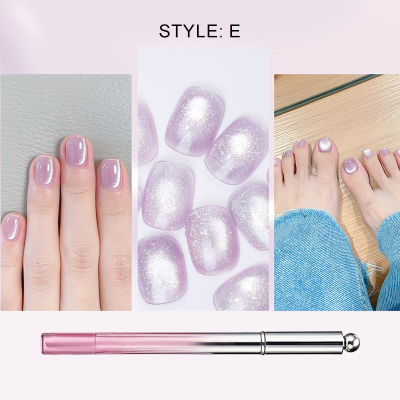 📢📢50 % de réduction !! ⏰ Stylo Gel « Œil de Chat » Tout-en-Un - Effet Professionnel à la Maison 💅
