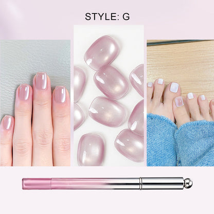 📢📢50 % de réduction !! ⏰ Stylo Gel « Œil de Chat » Tout-en-Un - Effet Professionnel à la Maison 💅