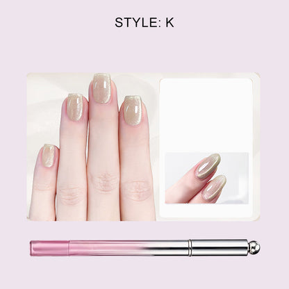 📢📢50 % de réduction !! ⏰ Stylo Gel « Œil de Chat » Tout-en-Un - Effet Professionnel à la Maison 💅