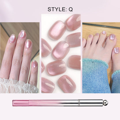 📢📢50 % de réduction !! ⏰ Stylo Gel « Œil de Chat » Tout-en-Un - Effet Professionnel à la Maison 💅