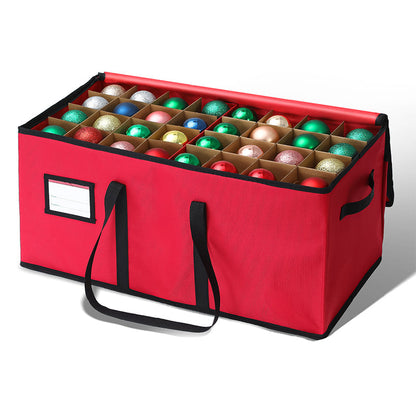 Boîte de rangement pliable pour décorations de Noël
