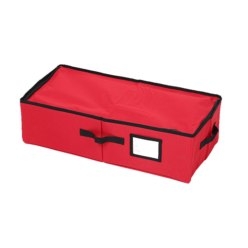 Boîte de rangement pliable pour décorations de Noël