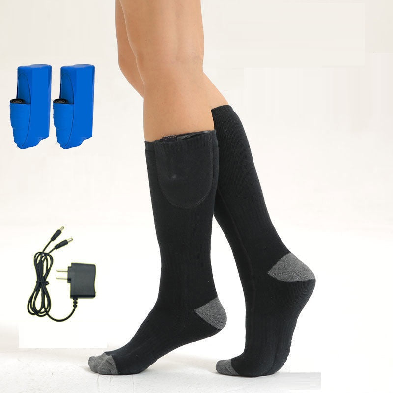 🎊 50% off 🎊 Chaussettes chauffantes à température réglable - batterie améliorée - unisexe