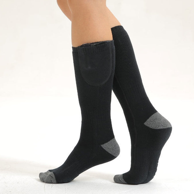 🎊 50% off 🎊 Chaussettes chauffantes à température réglable - batterie améliorée - unisexe