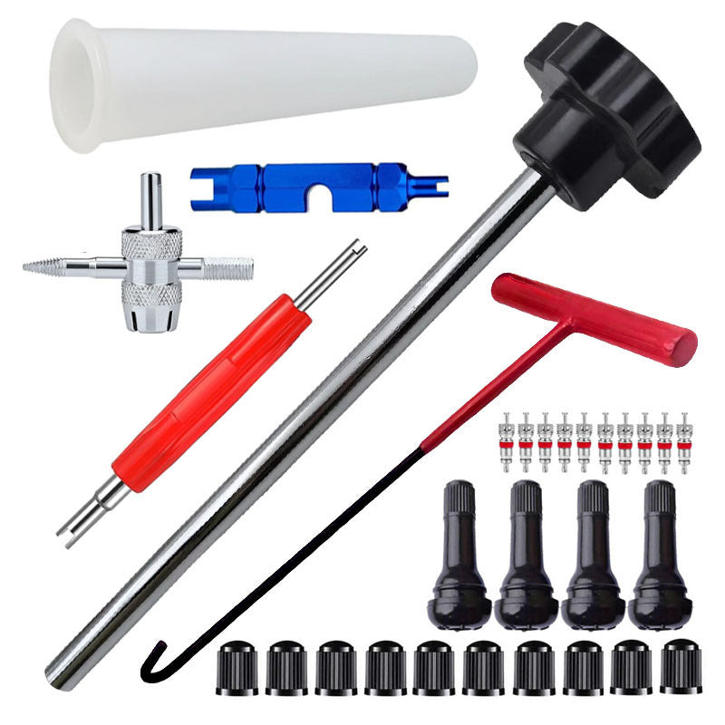 Kit d’outils pour valve de pneu de voiture à changement rapide