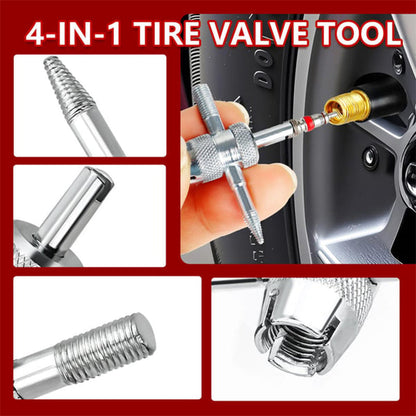 Kit d’outils pour valve de pneu de voiture à changement rapide