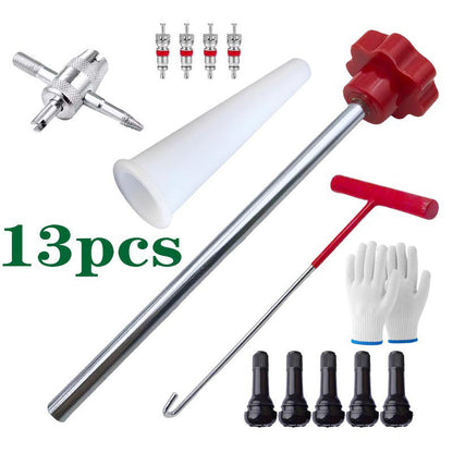 Kit d’outils pour valve de pneu de voiture à changement rapide