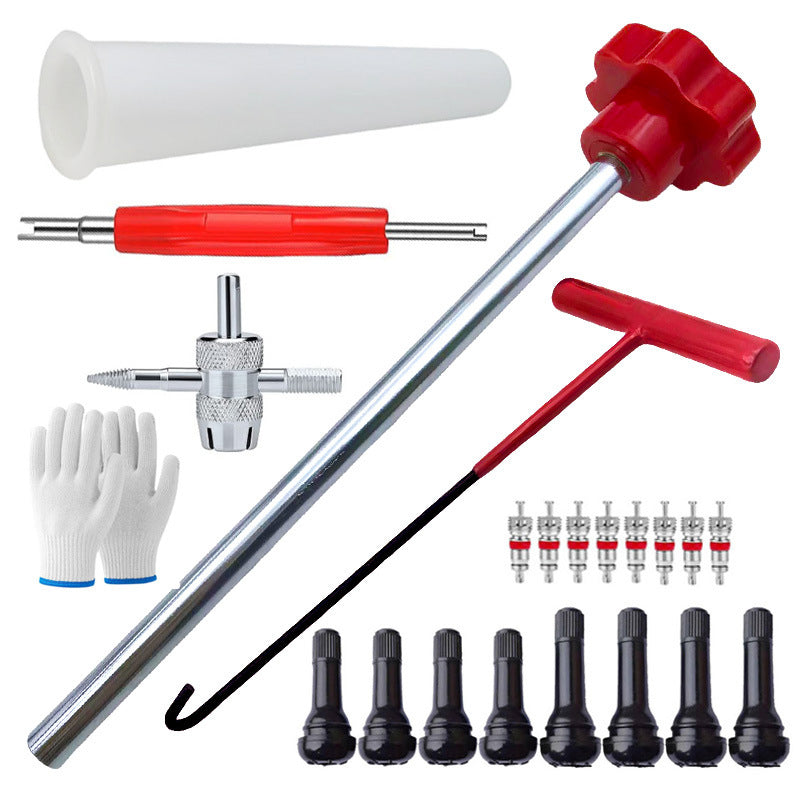 Kit d’outils pour valve de pneu de voiture à changement rapide