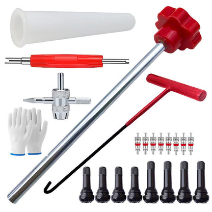 Kit d’outils pour valve de pneu de voiture à changement rapide