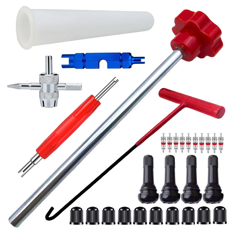 Kit d’outils pour valve de pneu de voiture à changement rapide