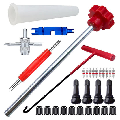 Kit d’outils pour valve de pneu de voiture à changement rapide