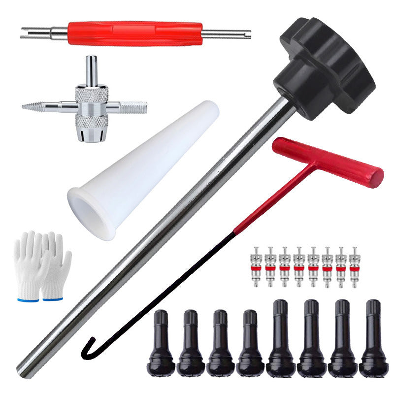 Kit d’outils pour valve de pneu de voiture à changement rapide