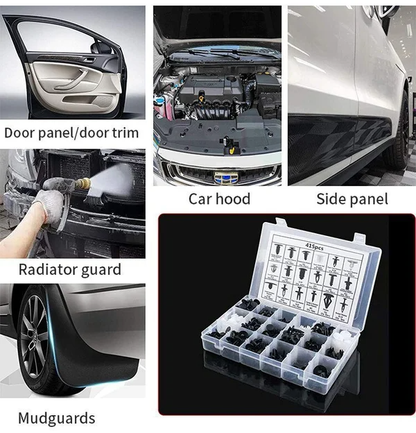 🔩 ACHETEZ 2, OFFERT 1 ! 🚗 Lot de 100 Clips à Vis d‘Extension – Universel, Haute Compatibilité & Installation Facile 🧰