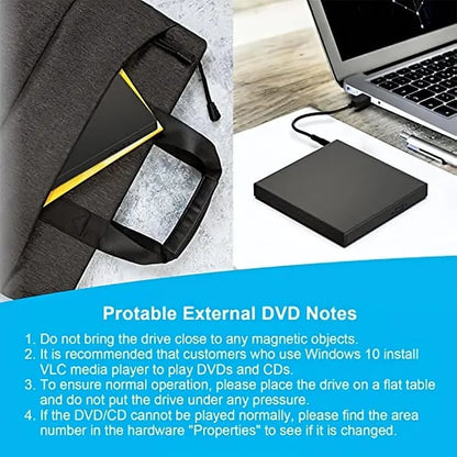📢📢58% de réduction ! 💿💻 Lecteur CD/DVD Externe – Plug & Play, Portable & Compatible Mac/Windows