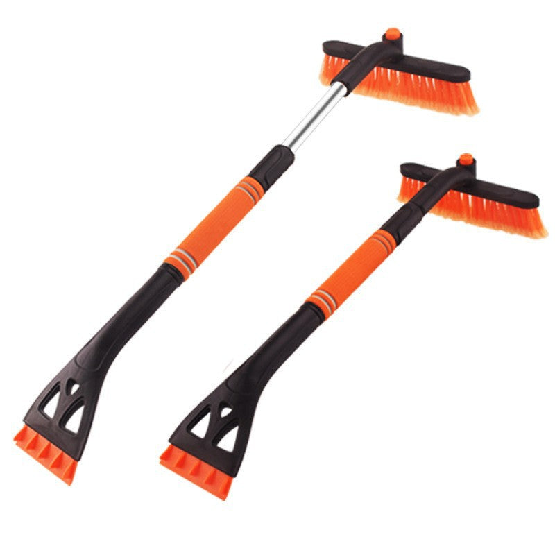 📢📢 50% DE RÉDUCTION ! 🧊Duo Grattoir & Brosse Télescopique - Déglacez Vite en Hiver