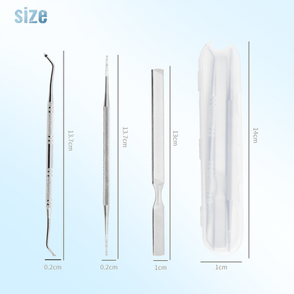 ✨ **Le Précis :** Pince à ongles incarnés à angle précis – Pour un soin ciblé et sans douleur.🔧