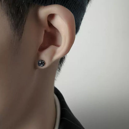 Boucles d'oreilles à clip magnétique en zirconium – sans perçage