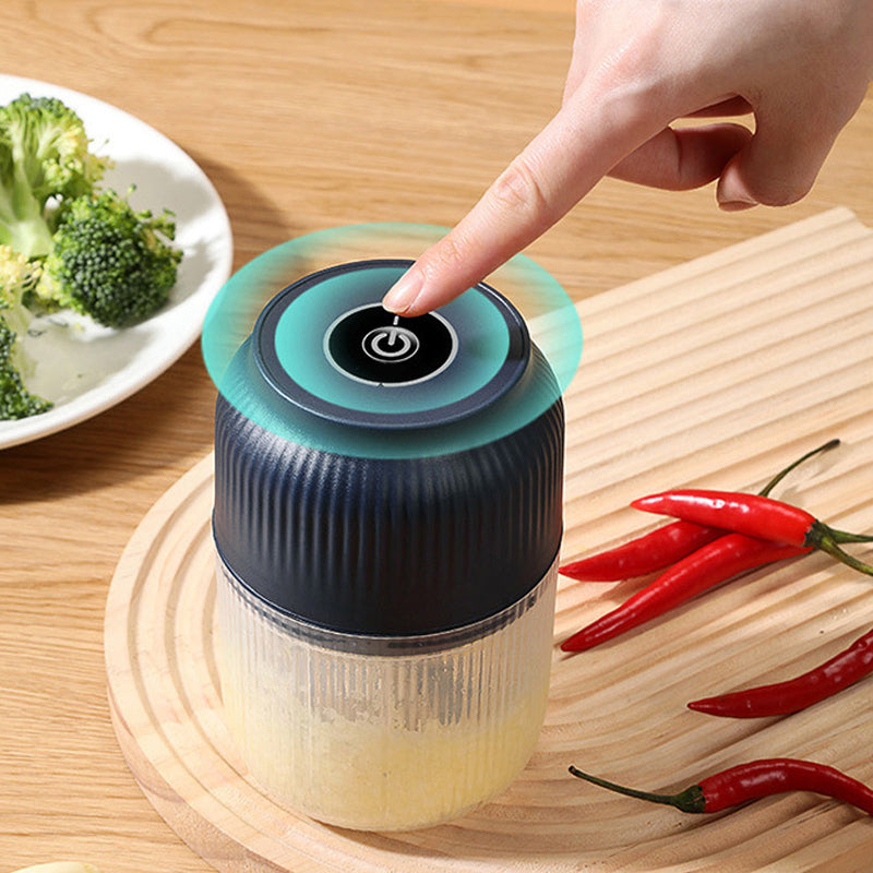 🎁 55% DE RÉDUCTION ! 🔪✨ 300ML Hachoir et Broyeur à Ail Électrique Sans Fil – Multifonctionnel & Portable 💪🍽️