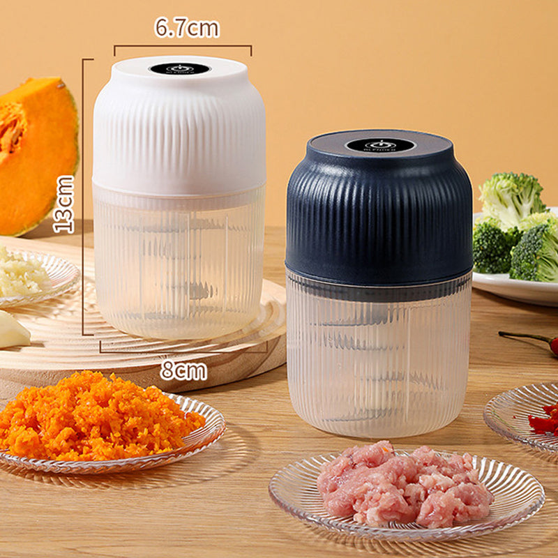 🎁 55% DE RÉDUCTION ! 🔪✨ 300ML Hachoir et Broyeur à Ail Électrique Sans Fil – Multifonctionnel & Portable 💪🍽️