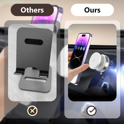 📱 [Assistant universel] Support de téléphone portable à ventouse rotative à 360° !