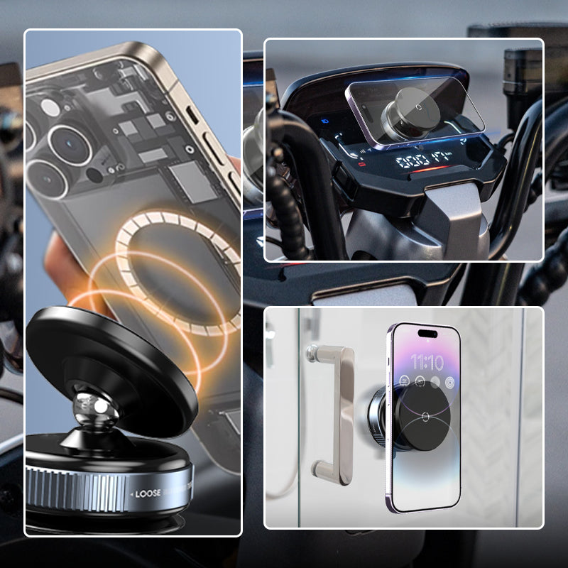 📱 [Assistant universel] Support de téléphone portable à ventouse rotative à 360° !