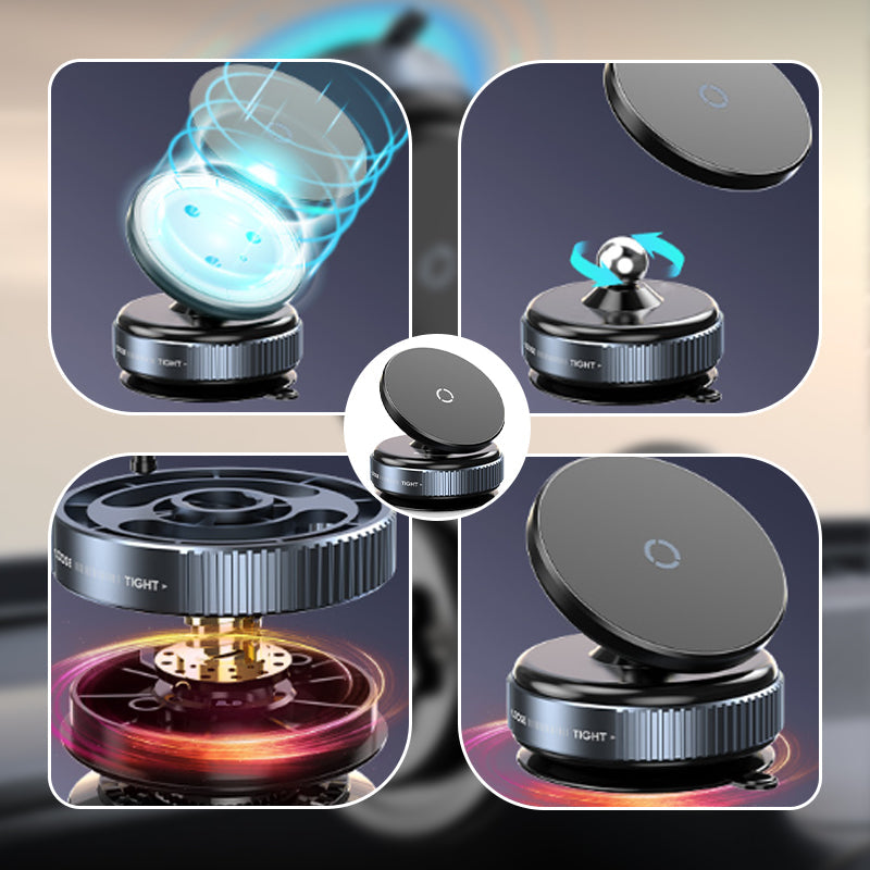 📱 [Assistant universel] Support de téléphone portable à ventouse rotative à 360° !