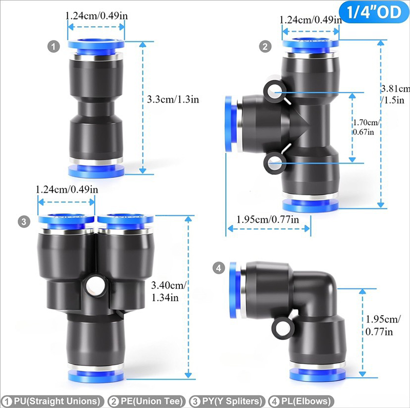 🔧 50% DE RÉDUCTION ! 💨 Kit de Raccords Pneumatiques 1/4' – Connexion Rapide, Universel & Haute Pression pour Outils & Compresseurs ⚙️