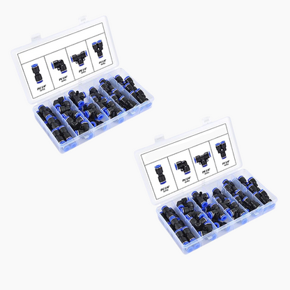🔧 50% DE RÉDUCTION ! 💨 Kit de Raccords Pneumatiques 1/4' – Connexion Rapide, Universel & Haute Pression pour Outils & Compresseurs ⚙️