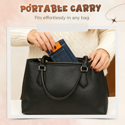 Stylish Creative Mini Jeans-Shaped Wallet → Portefeuille créatif mini en forme de jean élégant