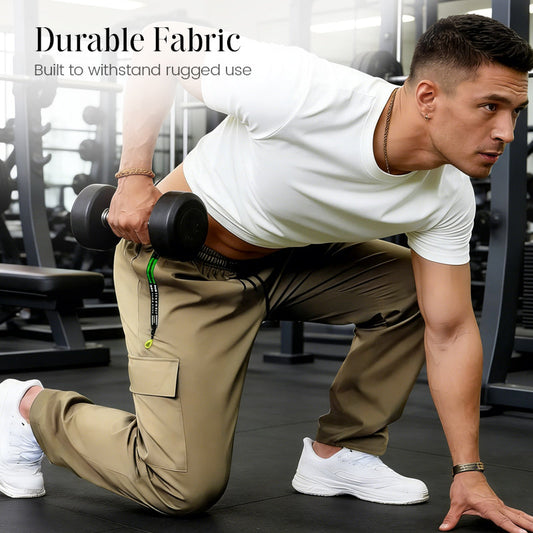 🏕️ NOUVEAUTÉ 2026 | Pantalon Cargo Outdoor Homme | Respirant & Poches Multiples ✨【T-shirt OFFERT】