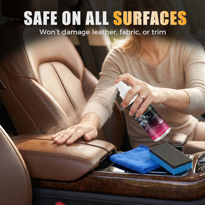 🚗 ACHETEZ 3, OFFERT 1 ! ✨ Polish Instantané pour Intérieur Auto – Brillance Immédiate, Protection Durable & Facile à Appliquer 🧽