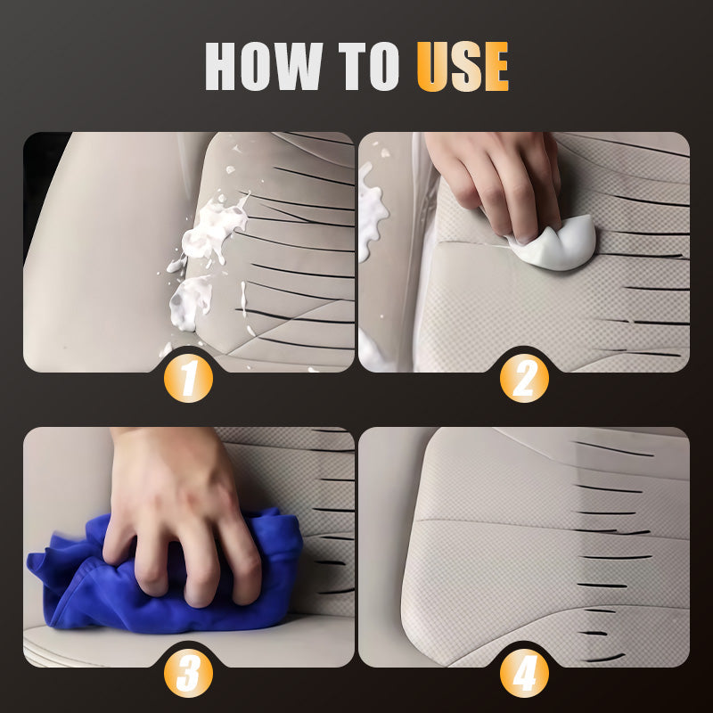 🔥Offre à durée limitée-Polish instantané pour intérieur de voiture, brillance et protection