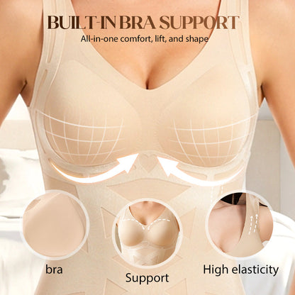 Sous-vêtement Gainant Sans Couture avec Soutien-gorge Intégré