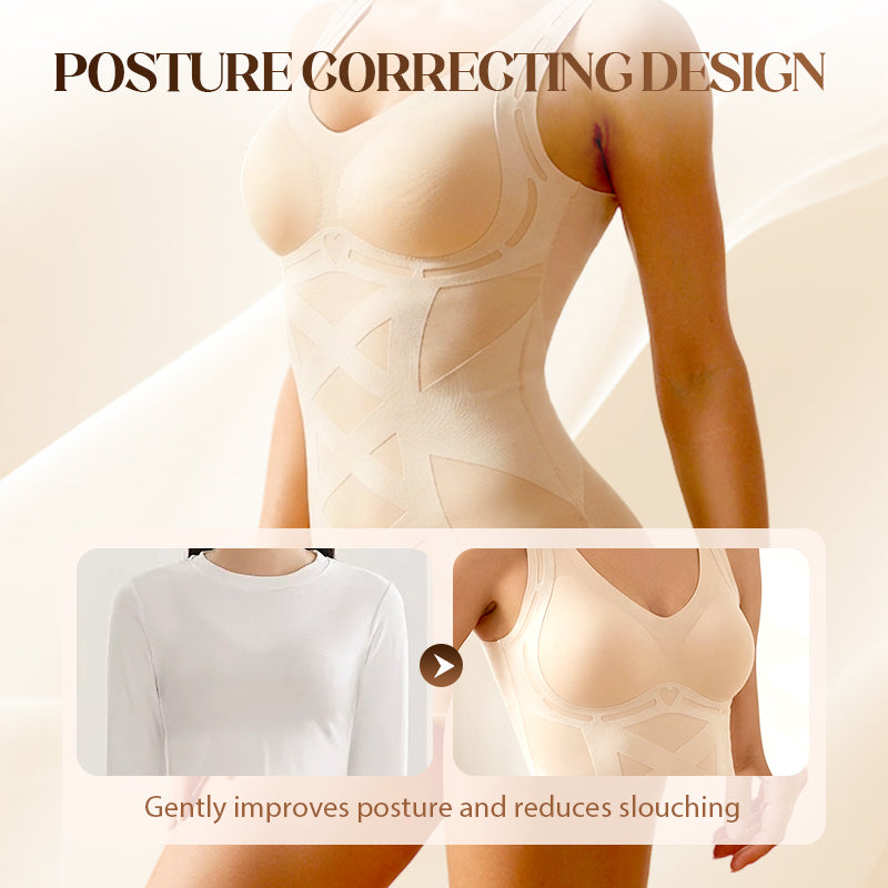 Sous-vêtement Gainant Sans Couture avec Soutien-gorge Intégré