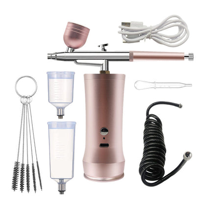 🎨 Kit d'Aérographie Électrique avec Compresseur – Votre Studio Portable pour une Créativité Facile ! ✨